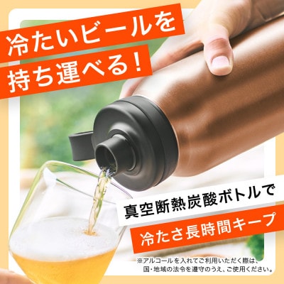 タイガー魔法瓶 真空断熱炭酸ボトル MTA-T150KS スチール 1.5L