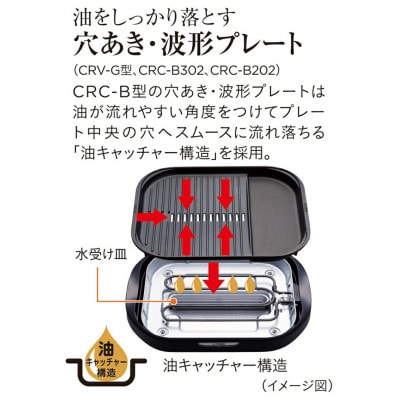 タイガー魔法瓶 ホットプレート　CRV-G301T