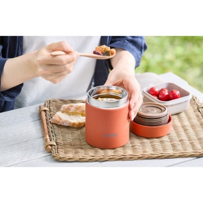 タイガー魔法瓶　真空断熱フードジャー MKL-W040 クラウドブルー AL 400mL