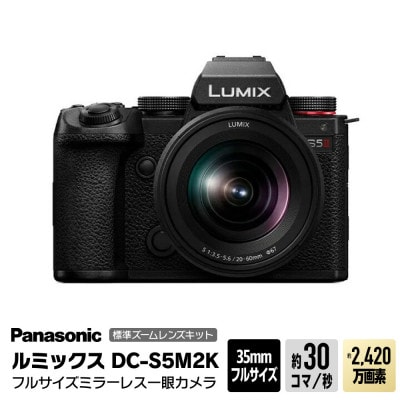 パナソニック フルサイズミラーレス一眼カメラ ルミックス DC-S5M2K
