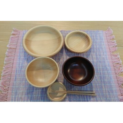 大野木工保育食器6点セット
