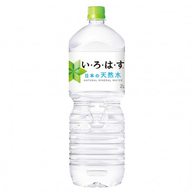 い・ろ・は・す 天然水(大山) 2000ml×6本