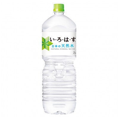 【毎月定期便】い・ろ・は・す 天然水(大山) 2000ml×6本全2回