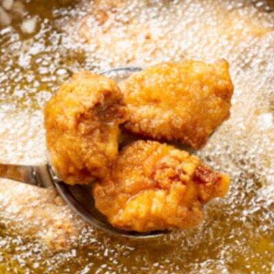 鳥新 若鶏の唐揚げ(計2kg) 味付け2種類入り※調理済