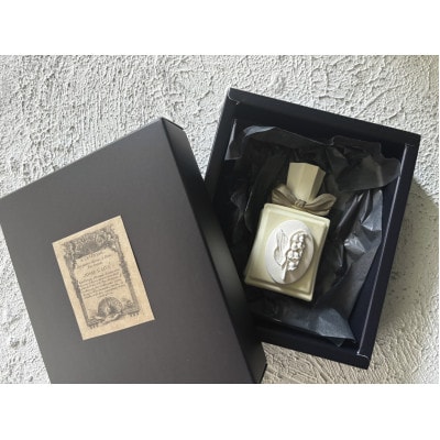 すずらんモチーフ香水瓶型アロマストーン　約60g