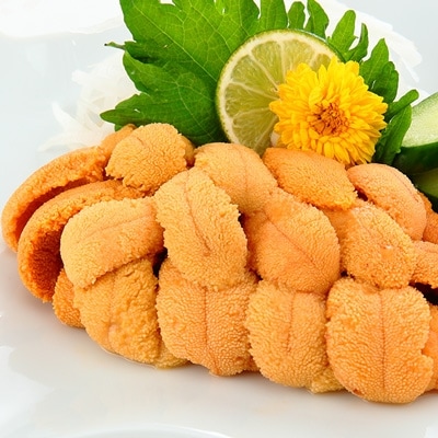 【年内配送可○】ムラサキウニ塩水パック100～110g×2P B-81007