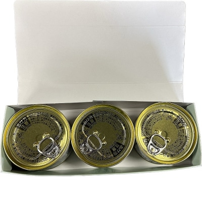 【年内配送可○】ほっき貝水煮3缶 B-78006