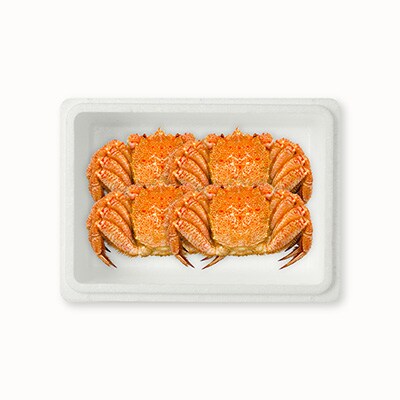 【年内配送可○】毛がに450g×4尾 D-54009