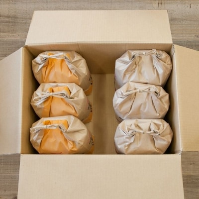 【年内配送可○】北海道米ゆめぴりか&ななつぼし各5kg×各3袋 D-65004