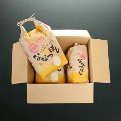 【年内配送可○】＜計15kg＞ななつぼし5kg×3袋 C-65014