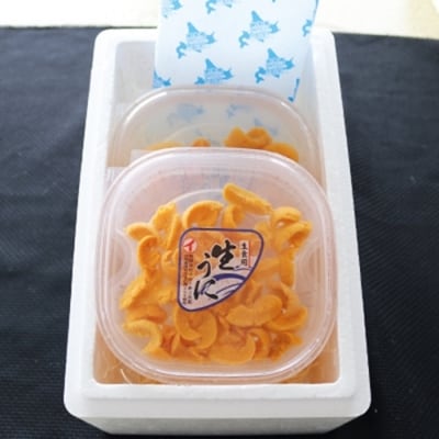 【年内配送可○】エゾバフンウニ塩水パック70～80g×2P C-53024