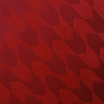 【絹100%】博多織ネクタイ「衿結」五徳シリーズ　 礼【朱雀】(茜色)