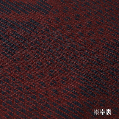 【博多織】八寸名古屋帯 OKANOオーダー献上博多帯:南天 なんてん(平仕立て)