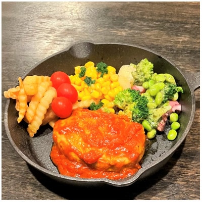 煮込みチキンハンバーグ(トマトソース)　160g×15個(加熱済加工品)