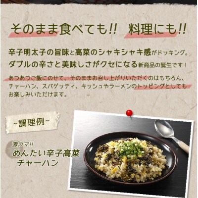 博多ふくいちのめんたい辛子高菜200g×4袋(那珂川市)