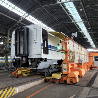 【那珂川市・午前コース】JR西日本博多総合車両所見学ツアー
