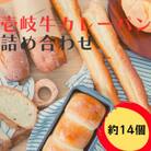 パン 詰め合わせパック約14個(壱岐牛 カレーパン1個入・塩パン1個入り)(那珂川市)