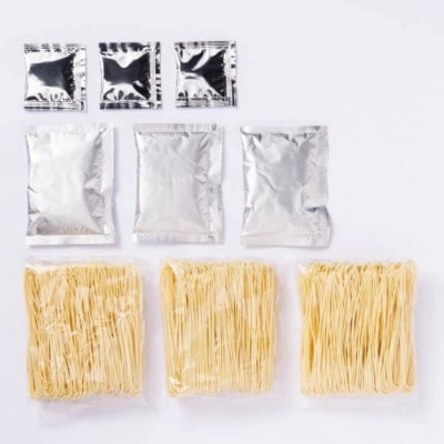 花山のラーメン(豚骨ラーメン)3食セット(那珂川市)