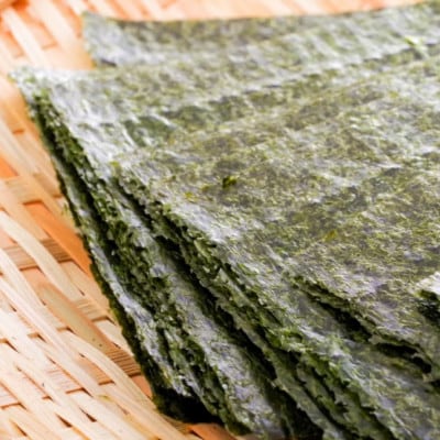 極厚!!(厚みと重さ1.5倍)新海苔　焼海苔10袋セット　全形5枚×10袋　福岡有明のり(那珂川市)