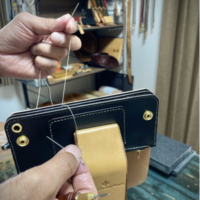 トラッカーウォレット(ロング/BK)