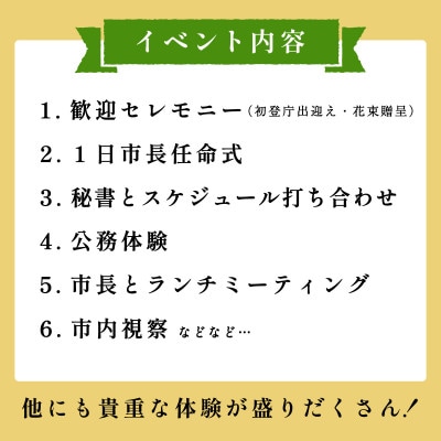 1日市長体験(あなたの決裁でまちが動く?)