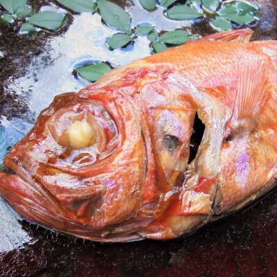 【2022年8月下旬発送】国産金目鯛姿煮(500g×2尾)
