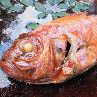 【さとふる限定】年間10万尾以上製造! 国産金目鯛姿煮(300~320g×4尾)