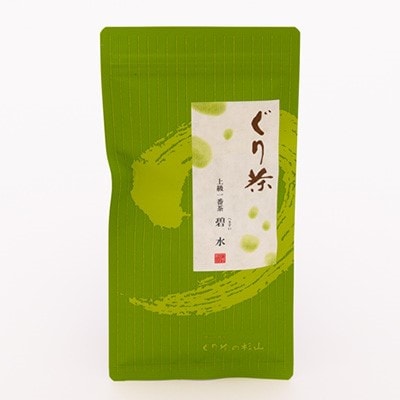 ぐり茶上級一番茶【碧水】茶葉　70g×7袋　#8057