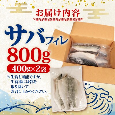 サバフィレ400g×2袋 [kouyou010]