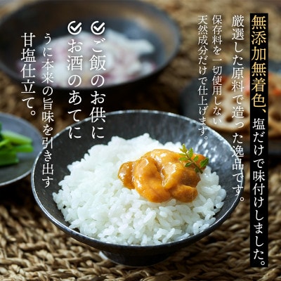 岩手県産 極上塩うに100g(50g×2)