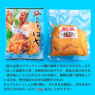 生食用ほや(300g×3、100g×3)/計1.2kg