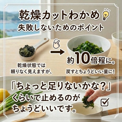 乾燥カットわかめ 15g×7袋[nomura050]