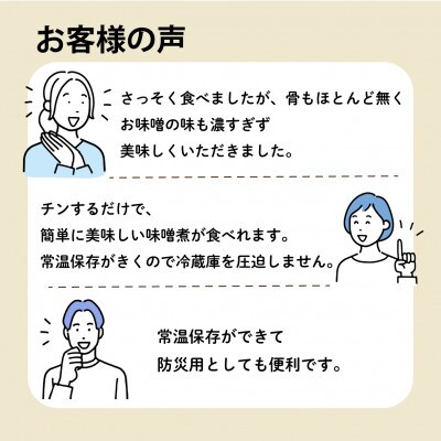 【毎月定期便】和風煮魚詰合せ (4種×各2パック) [abe9000_3]全3回