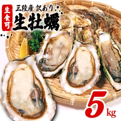 訳あり冷凍殻付き牡蠣 約5kg