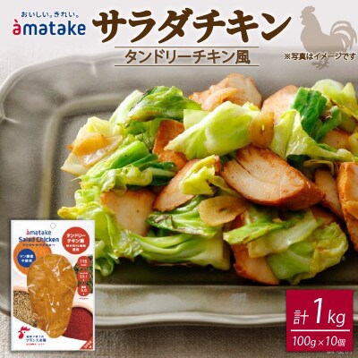 サラダチキン(タンドリーチキン風) 100g×10個 [amatake041]