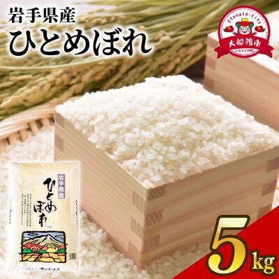 ひとめぼれ5kg×1袋[owada008]