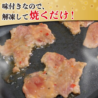 亜麻豚 味付き肉 1.2kg (300g×4袋)[koguchi004]