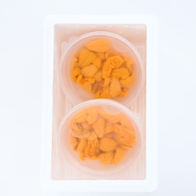 【年内配送可○】ムラサキウニ80g～90g×2P A-06001