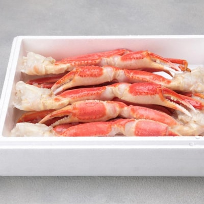 【年内配送可○】ずわい蟹の足3～5肩前後(計1kg) A-38013