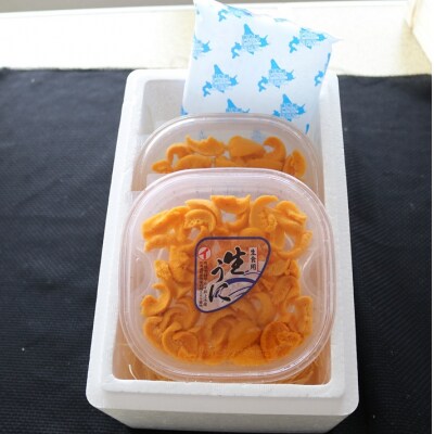 【年内配送可○】★エゾバフンウニ塩水パック100g×2P E-71035