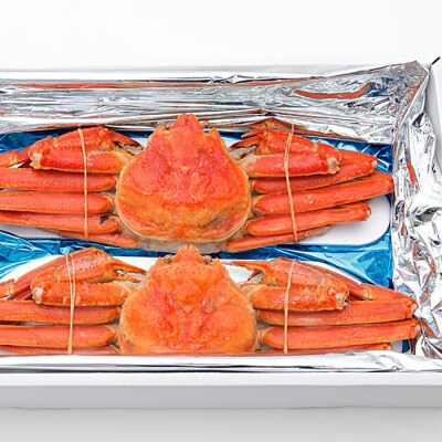 【年内配送可○】ずわい姿2尾(計1.4～1.6kg) B-38007