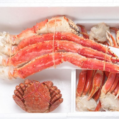 【年内配送可○】カニ3種食べ比べAセット(タラバ蟹、毛蟹、ズワイ蟹) D-47003