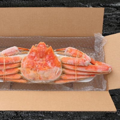 【年内配送可○】本ずわい蟹姿800g前後×1尾 A-58014