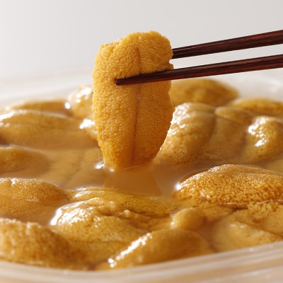 【年内配送可○】エゾバフンウニ無添加塩水パック70～80g×1P B-40024