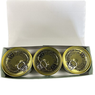 【年内配送可○】紅鮭水煮180g×3缶 A-78013