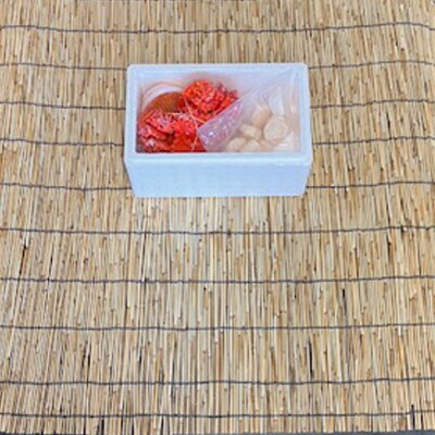 【年内配送可○】花咲かに1尾・いくら100g・ほたて200g A-76015