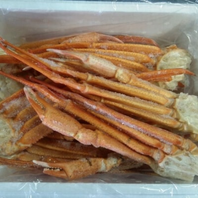 【年内配送可○】トゲズワイガニボイル肩足10～15肩(計2.1kg) B-57027