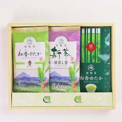 ゆっくりした時間を♪知覧茶(香・深むし茶・里)飲み比べセット