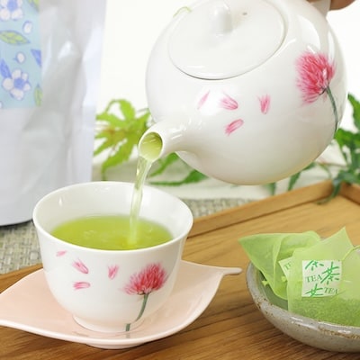 お徳用抹茶入知覧茶ティーバッグ100個入り2セット