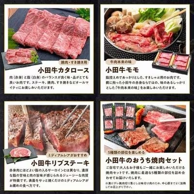 【毎月定期便】「小田牛」定期便～肉三昧～全5回